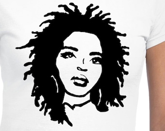 Lauryn Hill Cut Files | Cricut | Silhouette Cameo | Svg Cut Files | Digital Files | PDF | Eps | DXF | PNG | Lauryn Hill