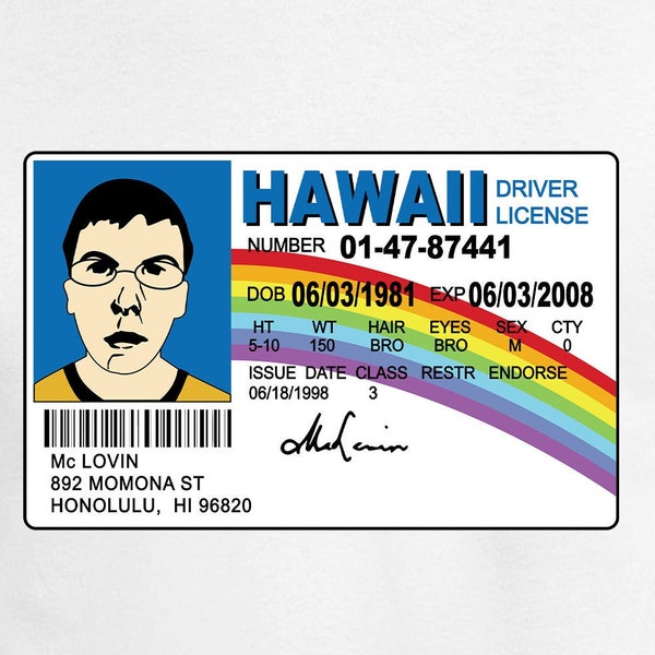 Mclovin Id Card Svg Etsy Mclovin Id Card Svg Etsy