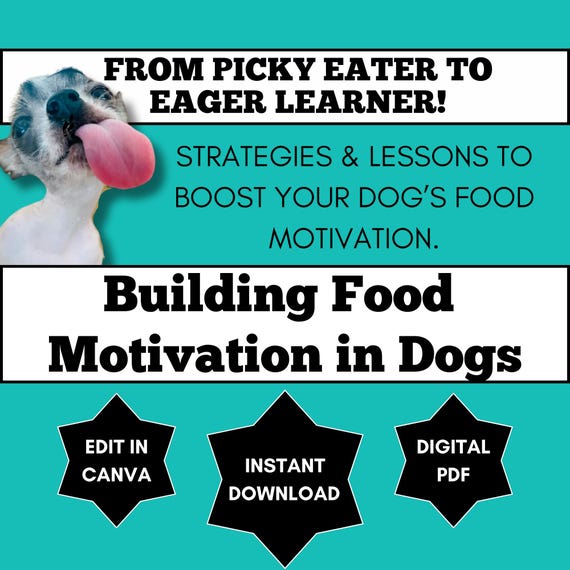 Editable Dog Training Guide, Customizable Positive Reinforcement