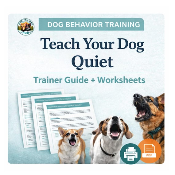 Barking as learned behavior