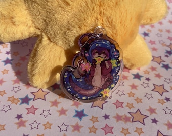 Space-Case, Astronaut Otter Acrylic Charm