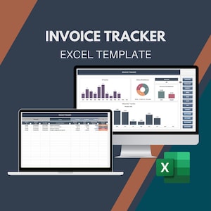 Invoice Tracker | Excel Template | Invoice Spreadsheet | Invoice Register | Business Invoice