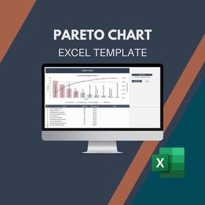 Pareto Chart Excel Template: Data Analysis & 80/20 Rule
