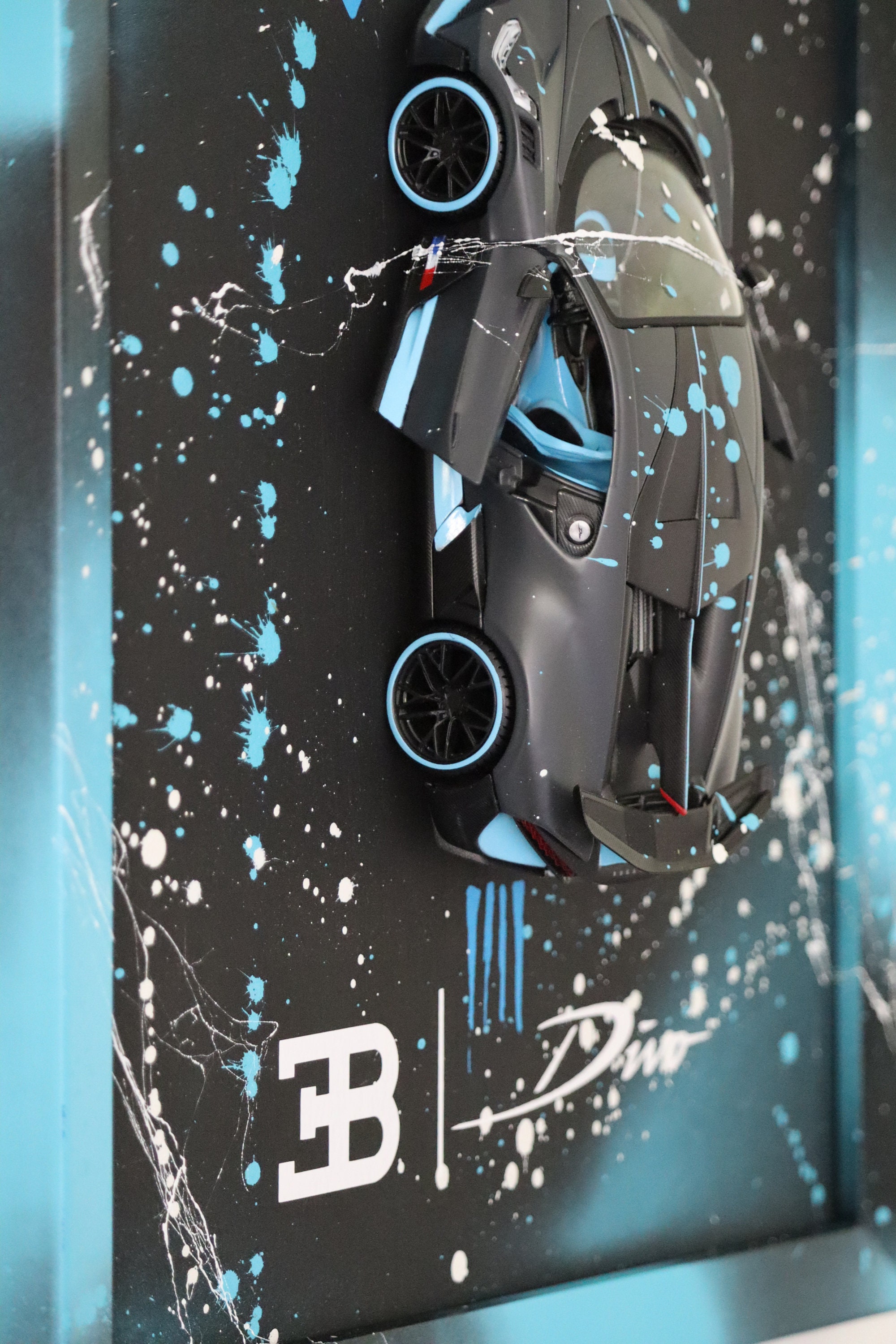 Frame 3D Bugatti Divo - Etsy