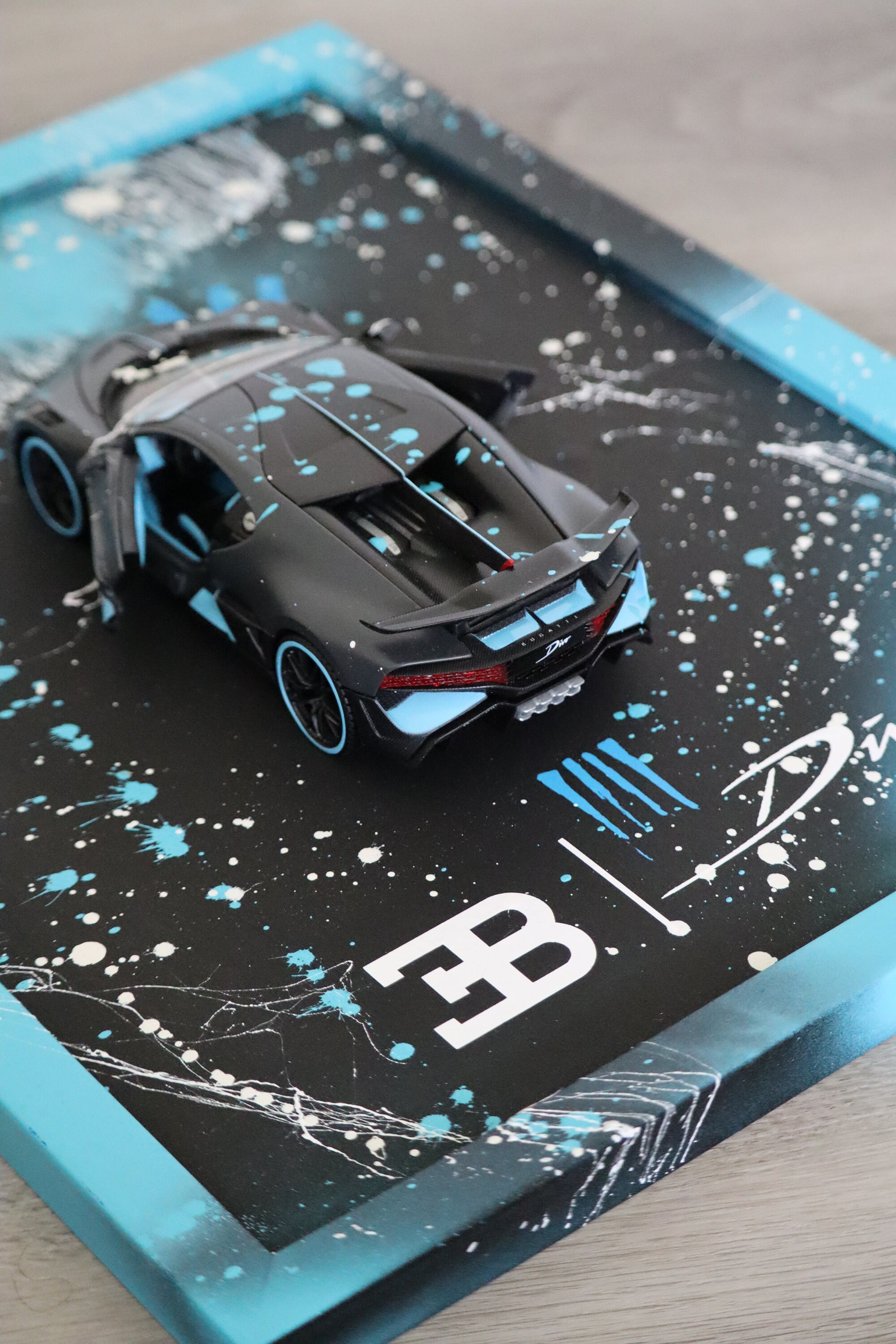 Frame 3D Bugatti Divo - Etsy