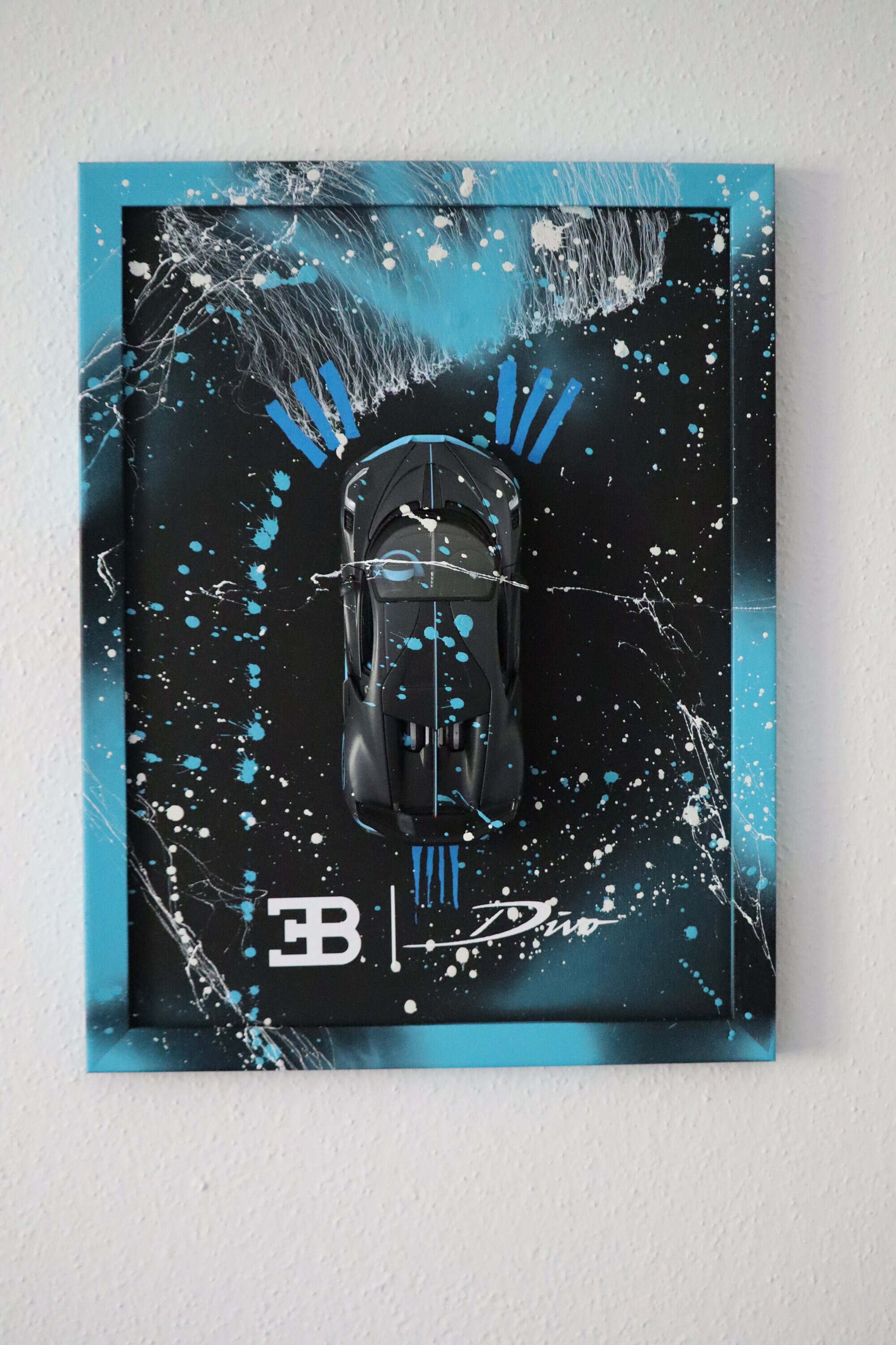 Frame 3D Bugatti Divo - Etsy