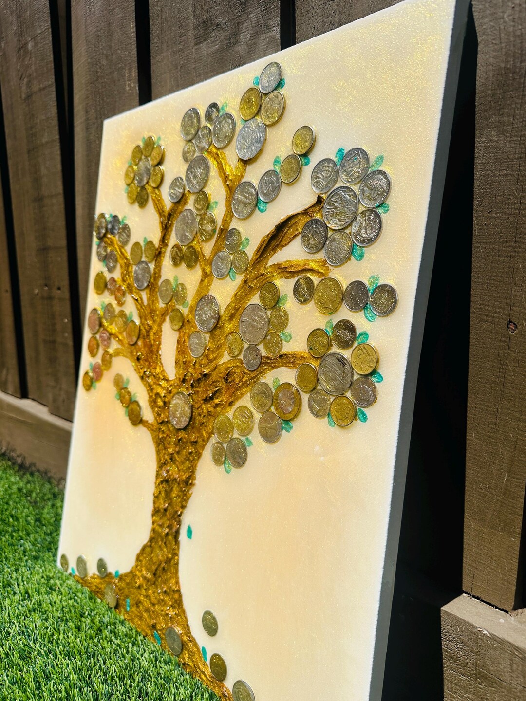 Resin Money Tree - Etsy