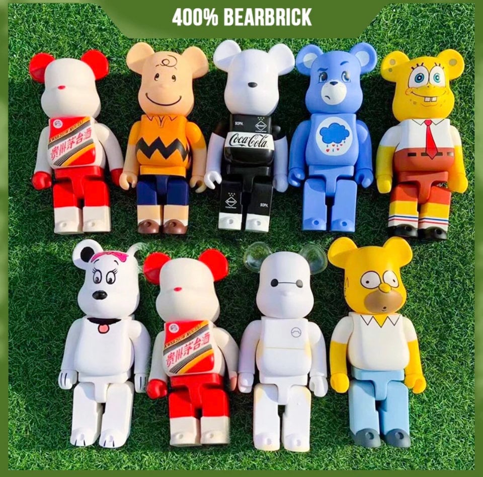 Bearbrick 1000% - Stussy/Supreme, Hobbies & Toys, Toys & Games on