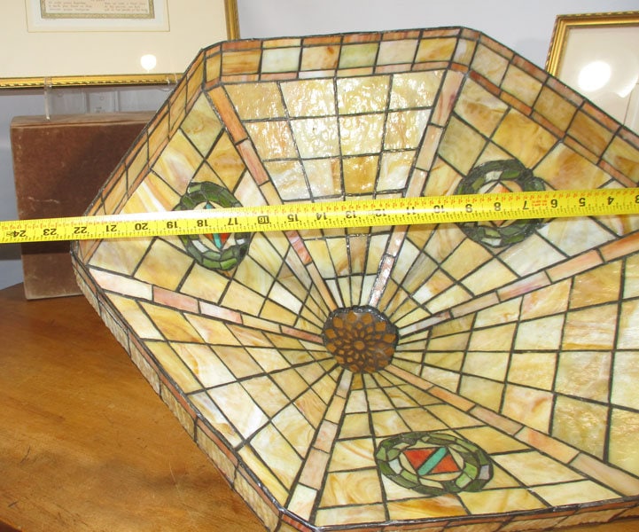 OP 2 Tiffany Style Harvard Pattern Leaded Stained Slag Glass Lamp Shade Il Fullxfull.5216651075 Ktq7