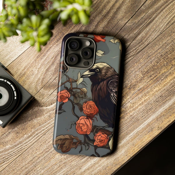 Raven's Floral Reverie Protective Phone Tough Cases - IPhone, Samsung, and Google Pixel