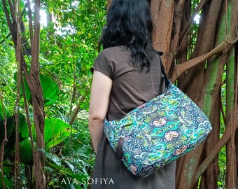 Carry-All Crossbody Bag (Messenger/Shoulder Bag): "Nature Guardian"