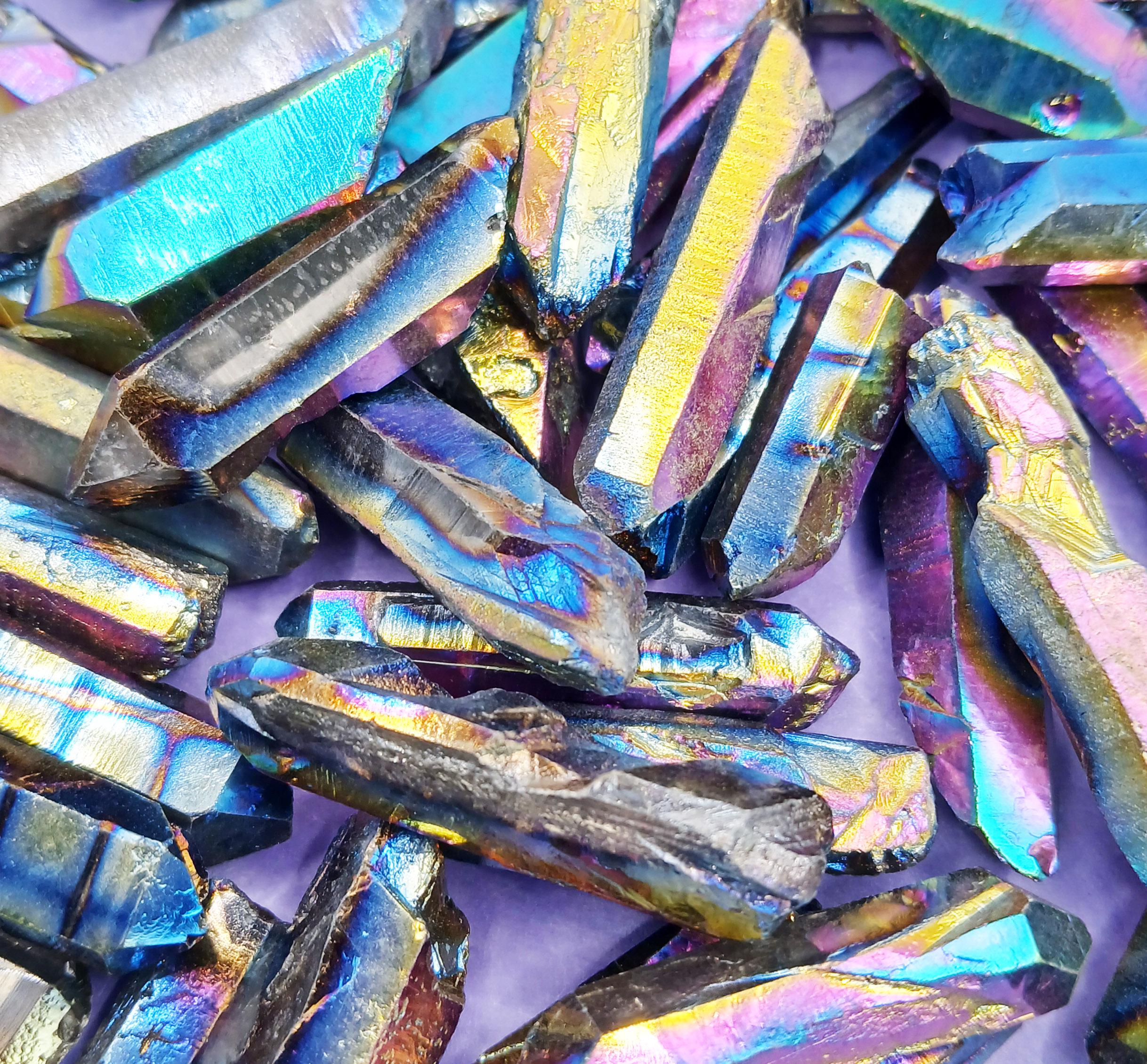 CZAOINCU Gram Bismuto Arcobaleno Cristallo ElementBi Gemstone - Foto 12