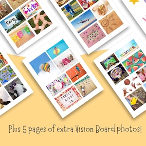 Kids Vision Board Kit, Vision Board Printable, Family Vision Board ...