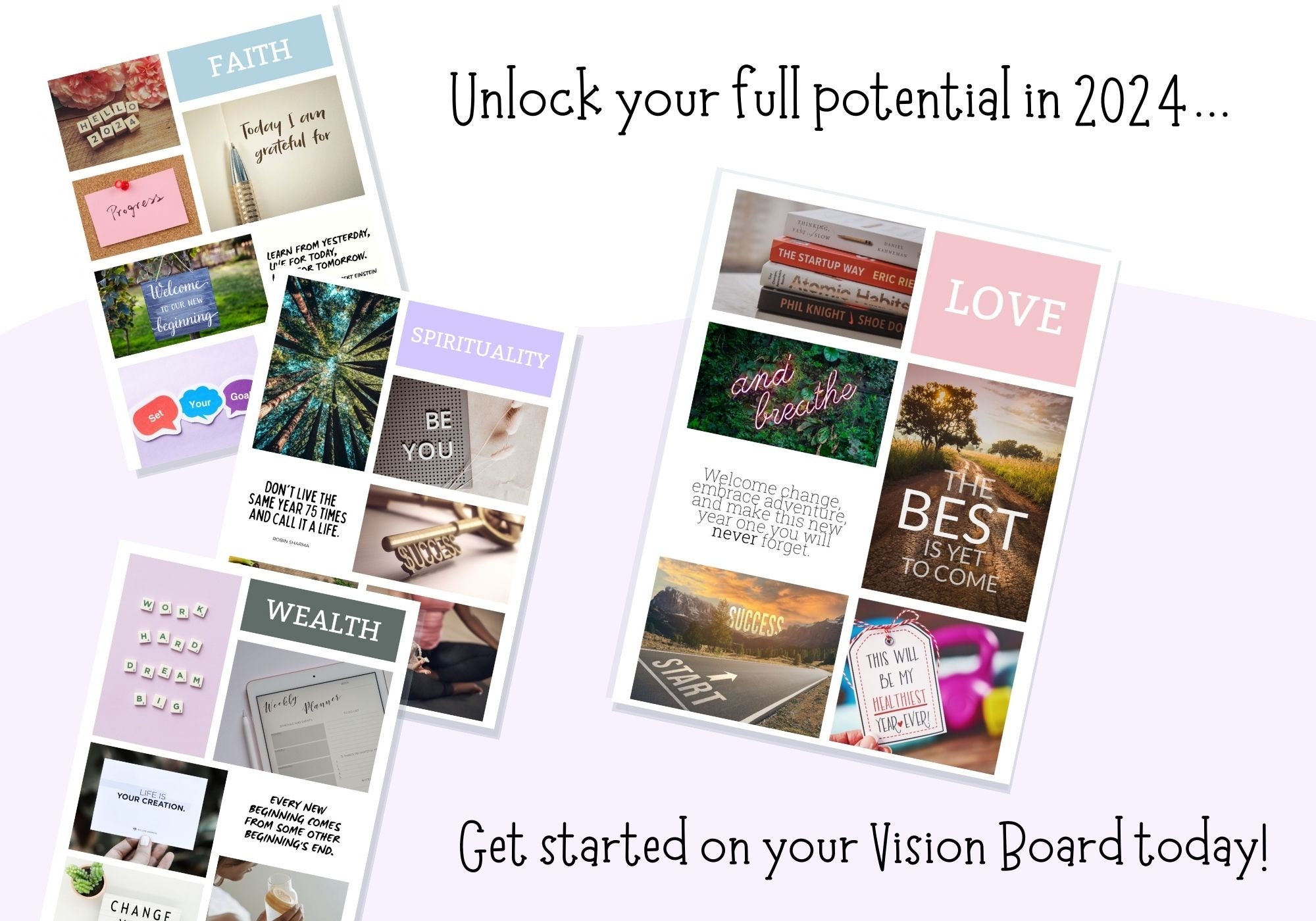 vision board 2024 - Payhip