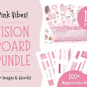 2024 Vision Board Printables for Black Girls, 2024 Vision Board Images,  Individual Images for Vision Boards, Black Girl Vision Board Kit 