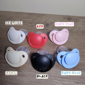 Chupete para adultos Small Shield: espacio reducido, agere, regresión de edad, sensorial, ayuda para dormir, chupete, chupete, chupete para adultos, fijación oral, chupete