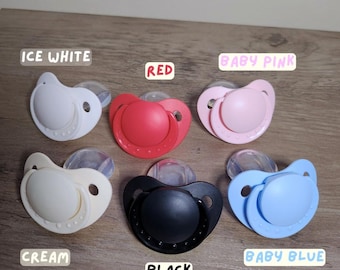 Small Shield Adult Pacifier - little space, agere, age regression, sensory, sleep aid, soother, dummy, binky, adult paci, oral fixation,paci