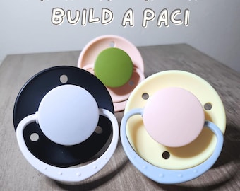 Vintage Base Build-a-Paci Adult Pacifier - little space, agere, age regression, sensory, sleep aid, dummy, binky, adult paci, oral fixation