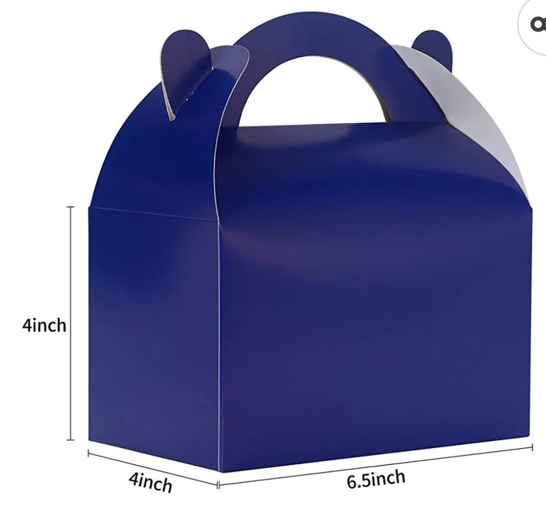 Super Mario Bros Favor Box and Popcorn Box, Mario Goodie Box , Super