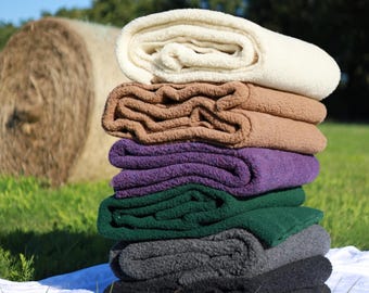 Tejido 100% lana merino, tejido de lana, tejido de lana grueso, tejido de lana suave, tejido de lana para mantas, tejido de vellón merino, tejido de lana de peluche, lana