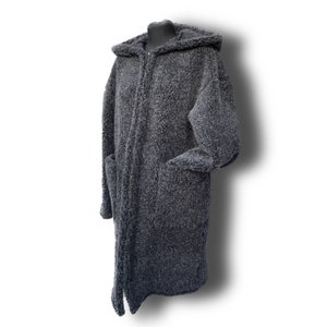Wollmantel Wolljacke Lange Größe S - XXXL MERINO Lammwolle 100% Wolle Jacke aus Schafwolle NEU
