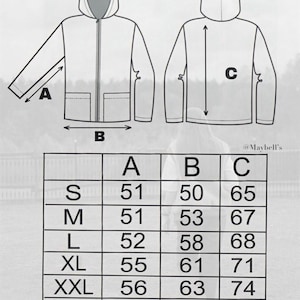 Chaqueta de Lana MERINO Lana de Cordero Tallas S - XXXL 100% Lana Merino Chaqueta con Capucha de Lana de Oveja Lana Natural Sin Mulesing imagen 9