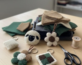 Wool Scraps – A Mix of Natural Wool | Yarn Pieces for DIY & Crafts