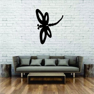 Dragonfly DXF and SVG file for plasma or laser cutting