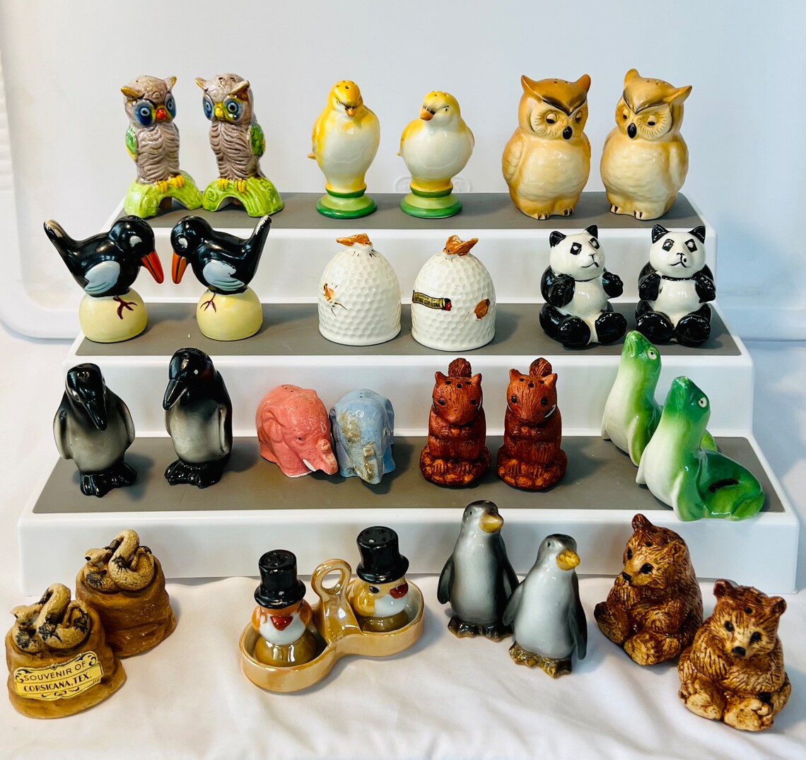 Vintage Salt and Pepper Shaker Collection 90 Sets Etsy