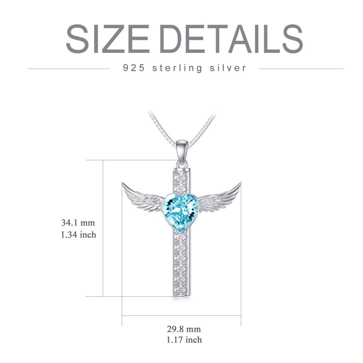 Crucifix Pendant Silver Cross Feather Cross Necklace Cross And