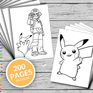 Pokemon coloring picture  Pikachu coloring page, Pokemon coloring