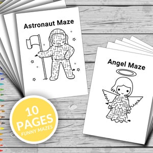 Maze Book For Kids Ages 4-8: Awesome Dinosaur Mazes Book for kids