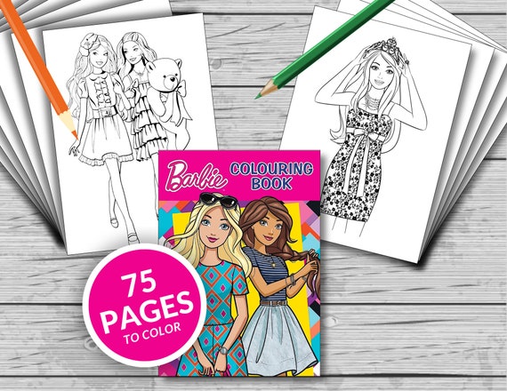 Barbie Friends Coloring Pages - Il 570xN.5124211446 Tog9 