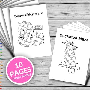 Maze Fun Game, Maze Printable Coloring Pages, Maze Coloring Book, Maze Kids Activities, Fun At Home Activity, Relax And Color