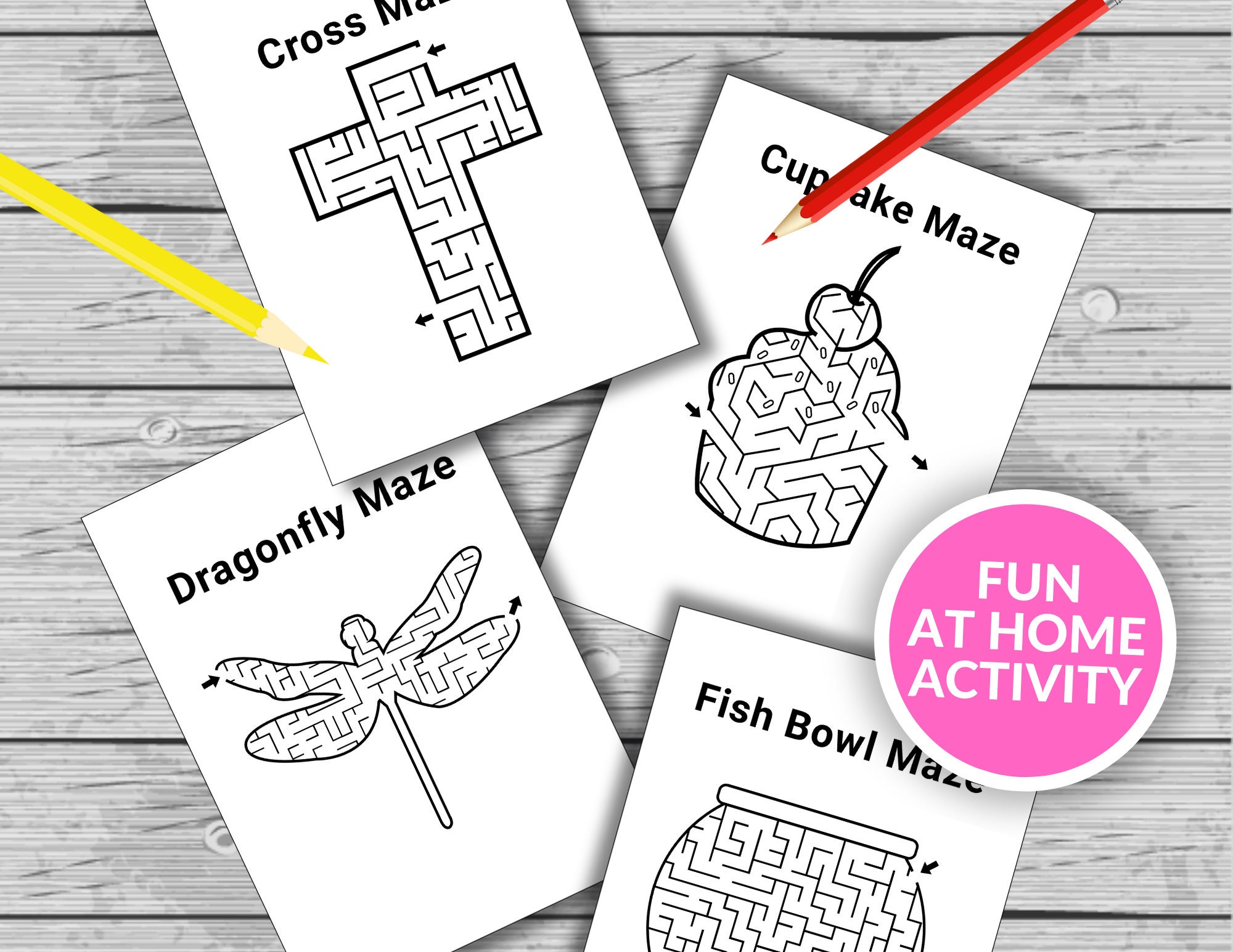 Maze Fun Game, Maze Printable Coloring Pages, Maze Coloring Book, Maze ...