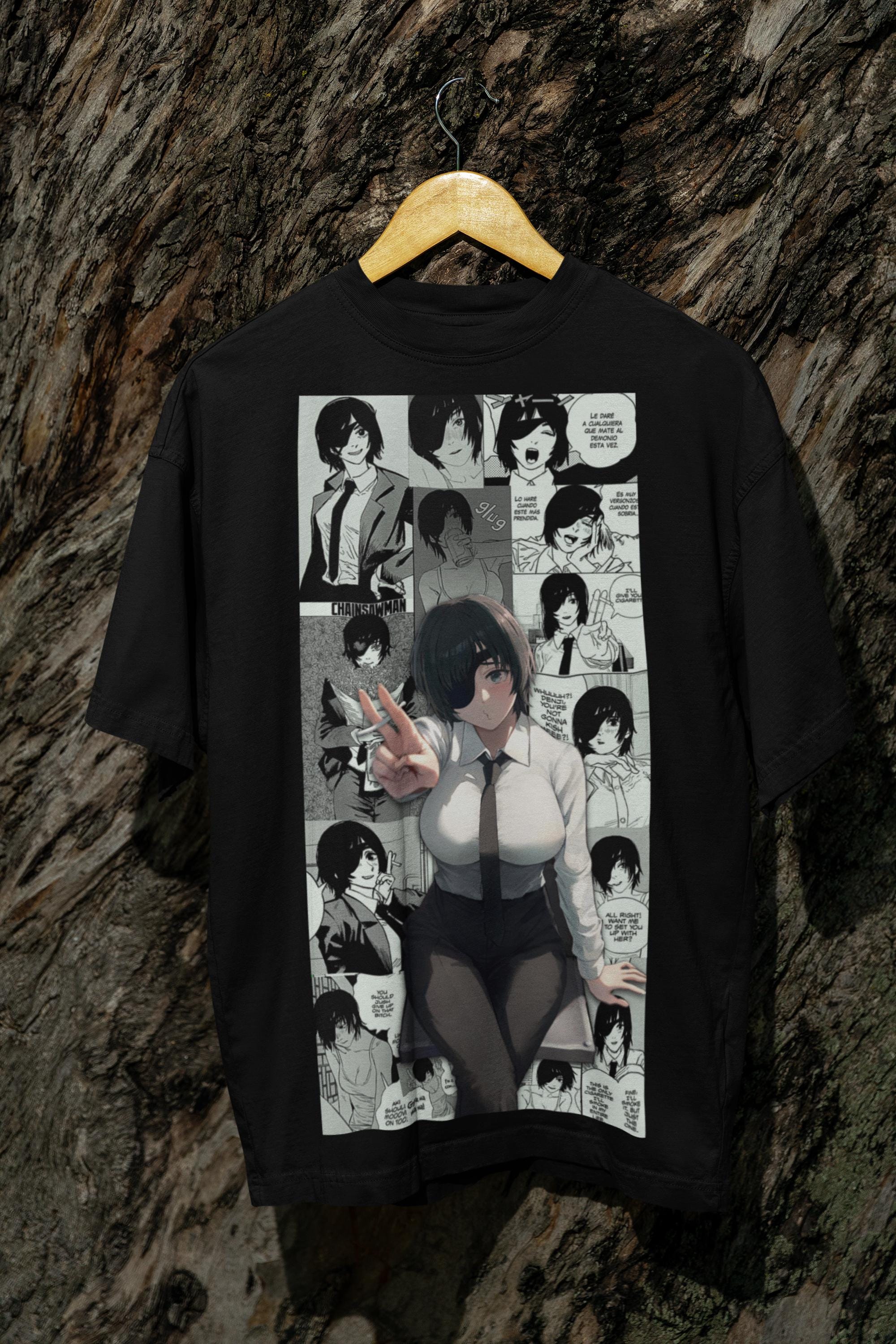 Chainsaw Man Himeno Shirt, Weeb Shirt, Waifu Anime Tee, Japanese Anime ...