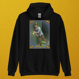 Loteria Unisex Hoodie, El Borracho, drunk guy hoodie