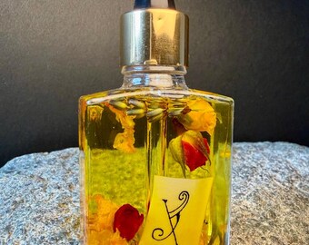 Aceite de unción ritual para una presencia audaz y una confianza extrema