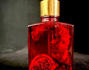 Bune Ritual Oil – 30ml Goetia Conjure Oil for Wealth, Prosperity, Eloquence, Ancestral Work & Spirit Communication
