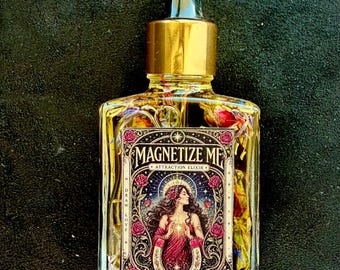 Olejek do rytuału Magnetize Me Love Attraction – Namiętność i romans, olejek do namaszczania różany