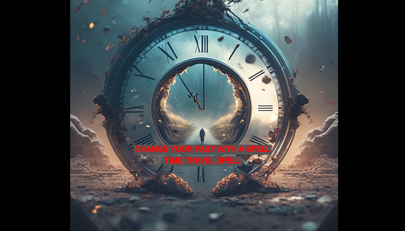 TIME TRAVEL PORTAL Rewrite Your Life With a Custom Spell Change Past