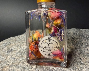 Break the Matrix Manifestation Oil, Sigil for Wealth, Love & Life Override, 1 oz Ritual Oil