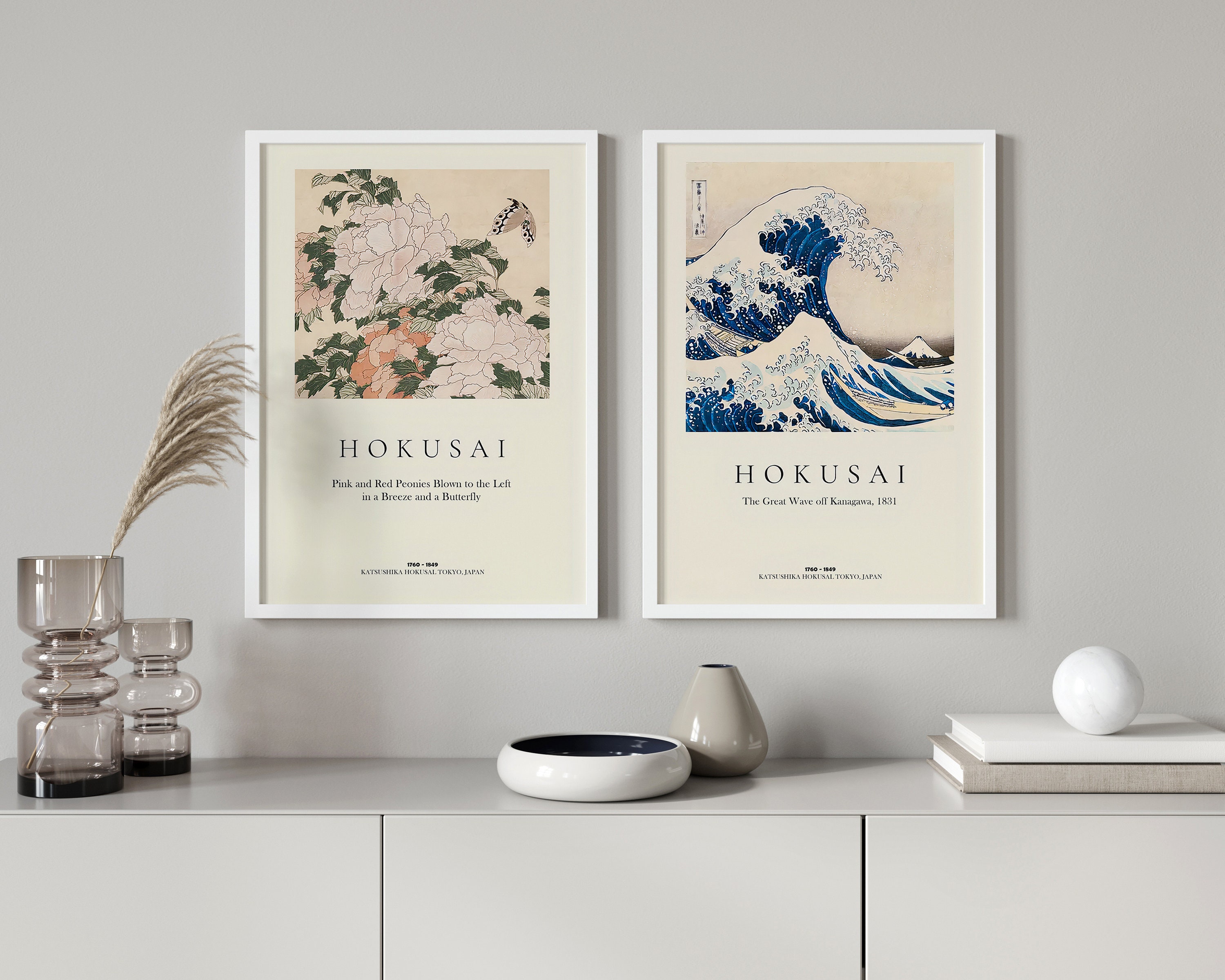 Discover Japanisches Drucke Hokusai Asiatische Dekoration, Museum Poster