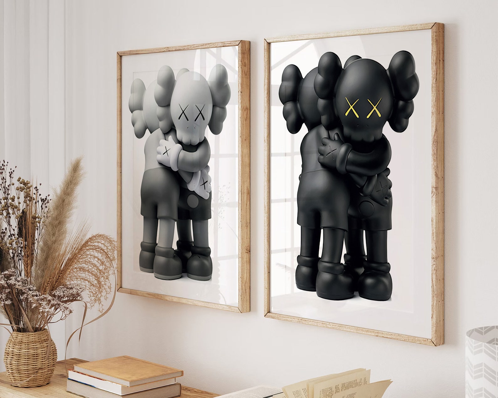 Graffiti Hypebeast Poster,set of 2,printable KAWS Graffiti Poster ...
