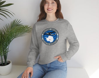 Miskatonic University Antarctic Expedition - Felpa girocollo unisex in misto pesante