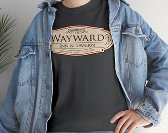 Wayward Inn & Tavern - T-shirt unisex in cotone pesante