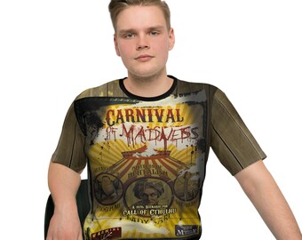 Carnival of Madness - Maglietta ampia da uomo (AOP)
