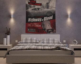 Highway of Blood - Arazzo da parete stampato