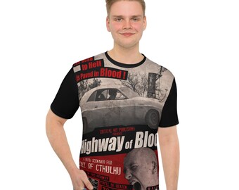 Highway of Blood - Maglietta ampia da uomo (AOP)