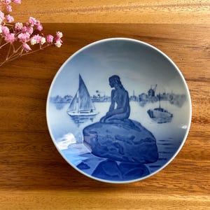 ロイヤルコペンハーゲン☆ヨット☆リトルマーメイド☆プレート